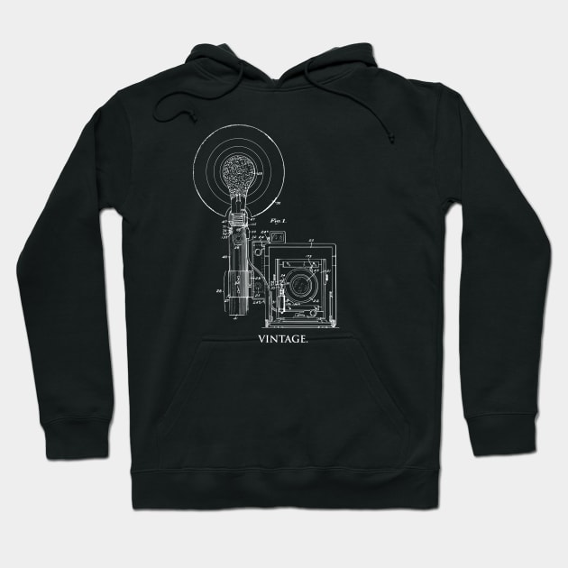 Vintage Graflex Hoodie by DarkLyte